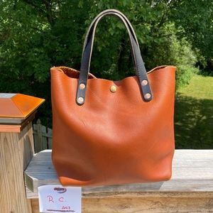 SOLD -KMM & Co mini tan cypress crossbody